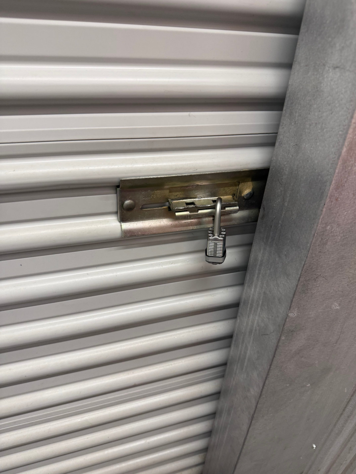 Self Storage unit Lockout and lock change